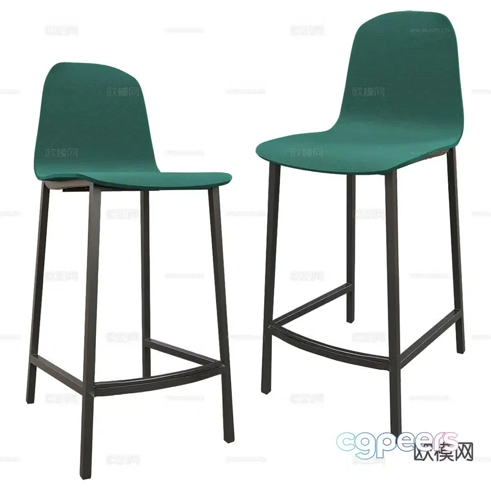 CANCIO modern bar stool bar chair 3d model
