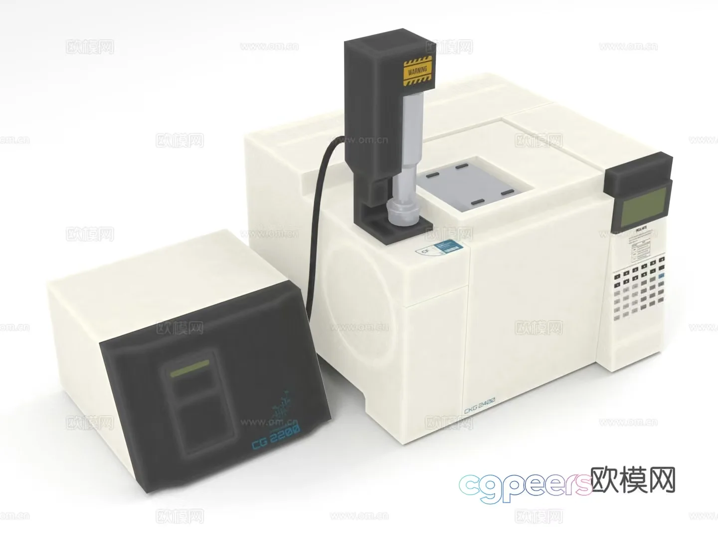 A Laboratory Device 3D Model – 8117 – VRAY Render