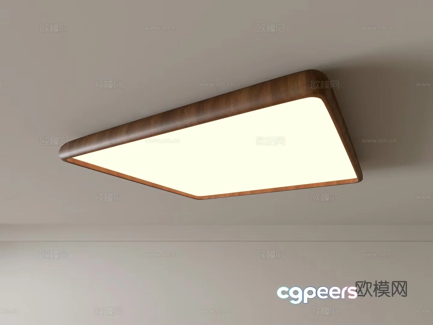 Modern ceiling lamp Geometric ceiling lamp Bedroom lamp Artistic shaped lamp Fashion living room lamp 3D model