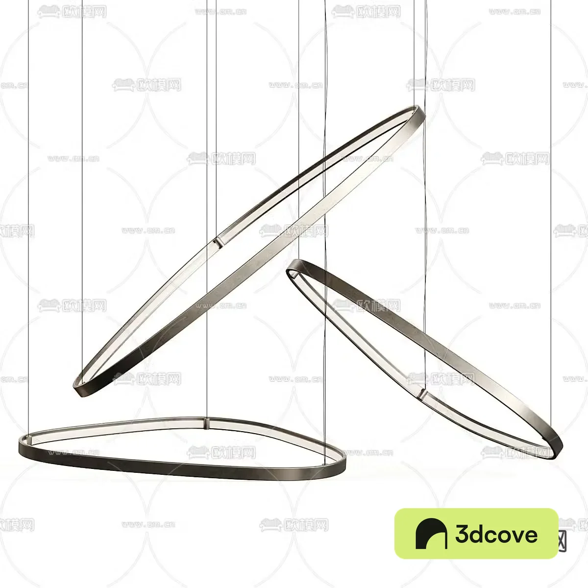 Ring chandelier metal chandelier
