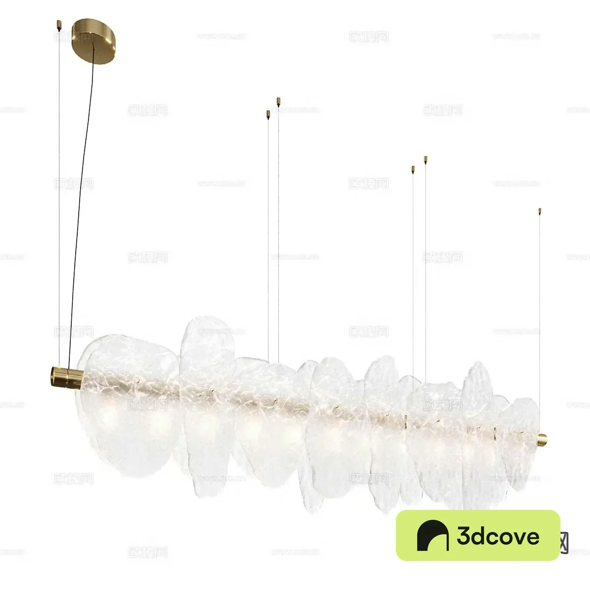 Light luxury chandelier crystal chandelier