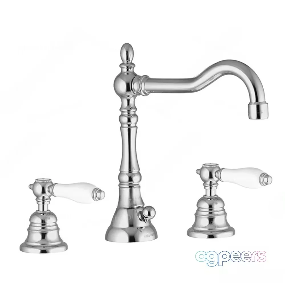A Silver Faucet 3D Model – 20481 – VRAY Render