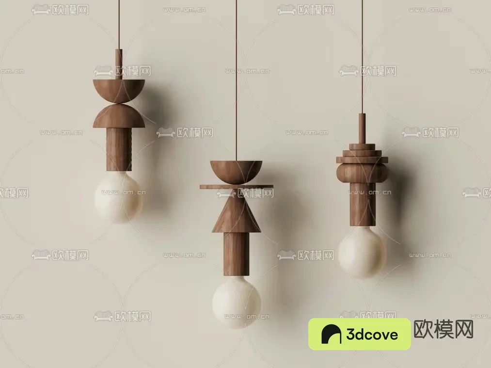 Modern Wooden Light Fixtures
