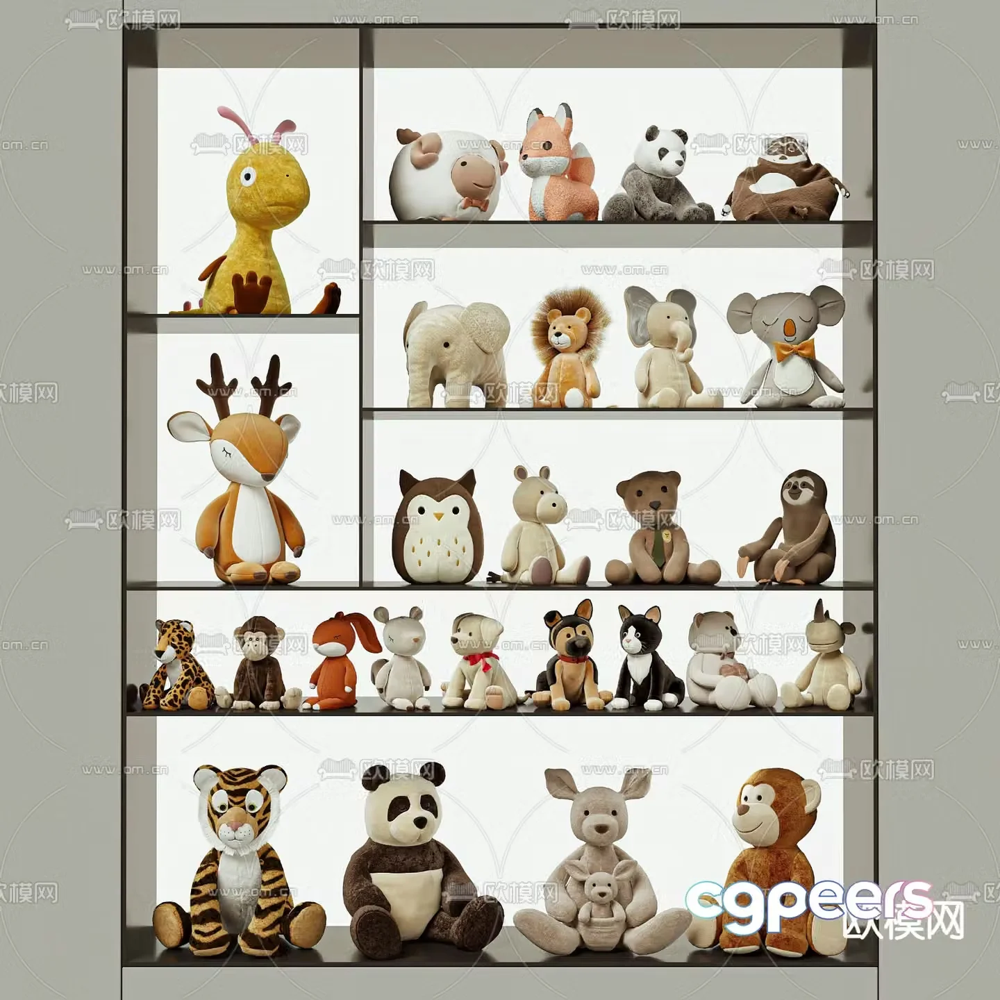 Children’s toys doll 3d model
