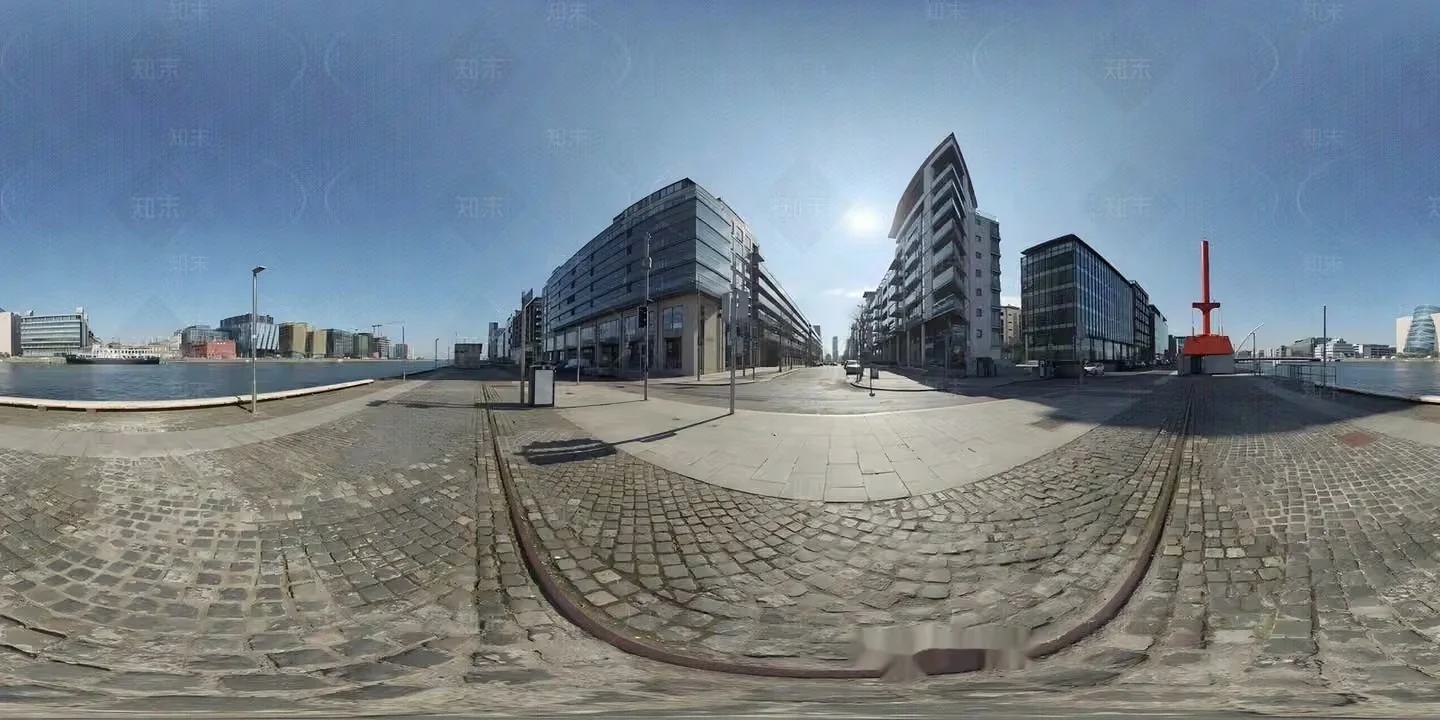 Modern Cityscape 3D Model – 13188 – VRAY Render