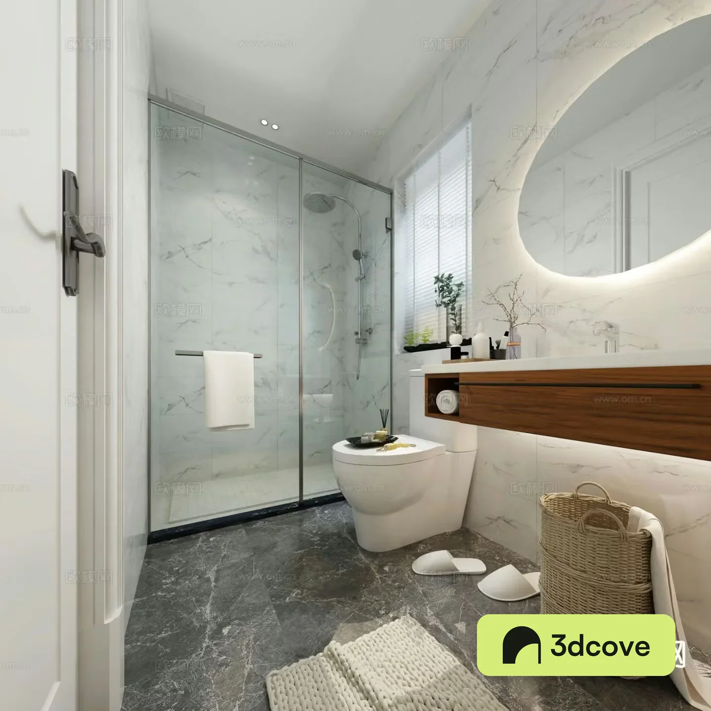 Modern bathroom