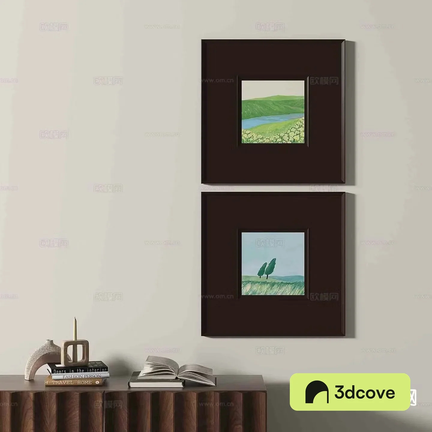 Wabi-sabi retro hanging painting art painting decorative painting