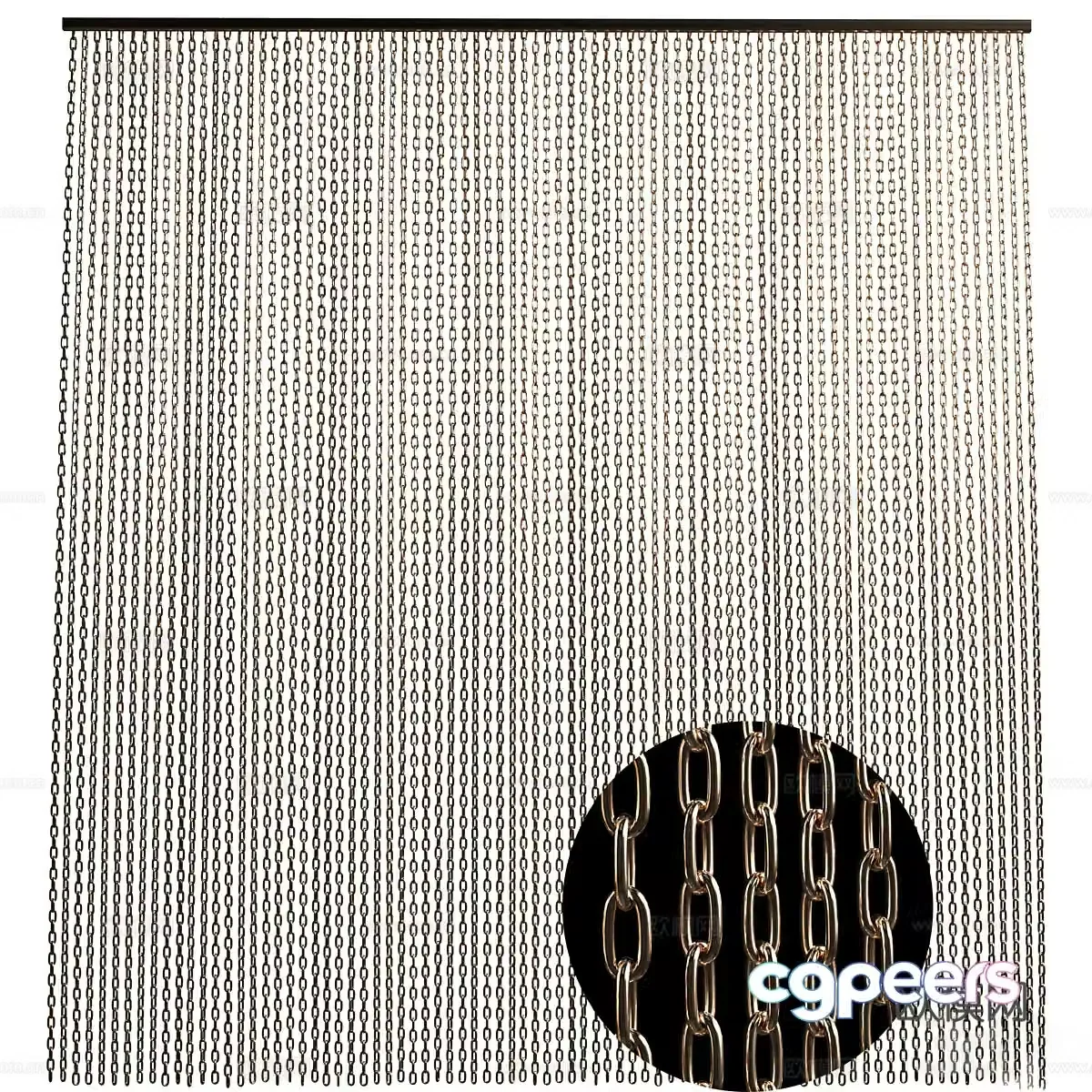 Curtain 3d model