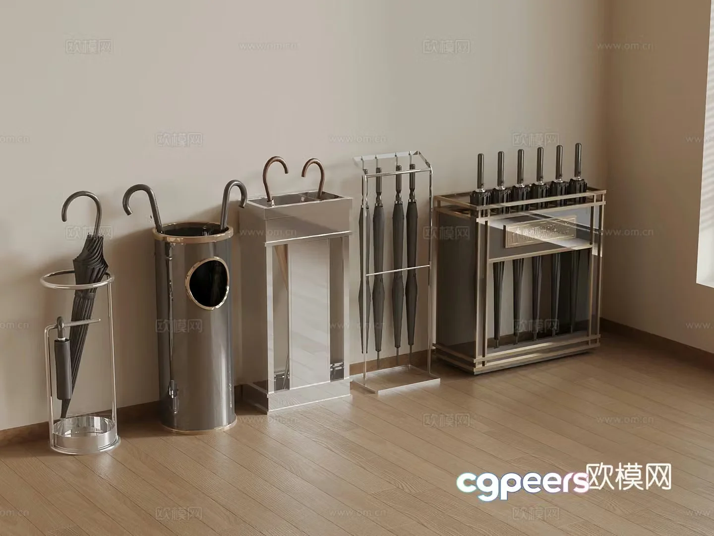 Other daily necessities Modern umbrella Umbrella stand 3d model