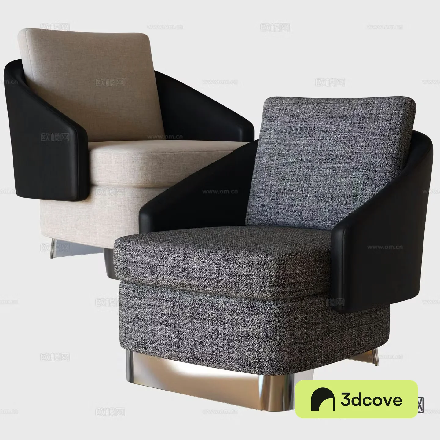 Modern single sofa leisure sofa
