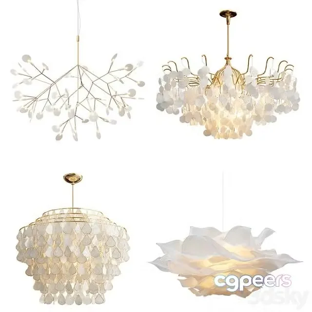 3ds Max Free – Four Exclusive Chandelier Collection_43