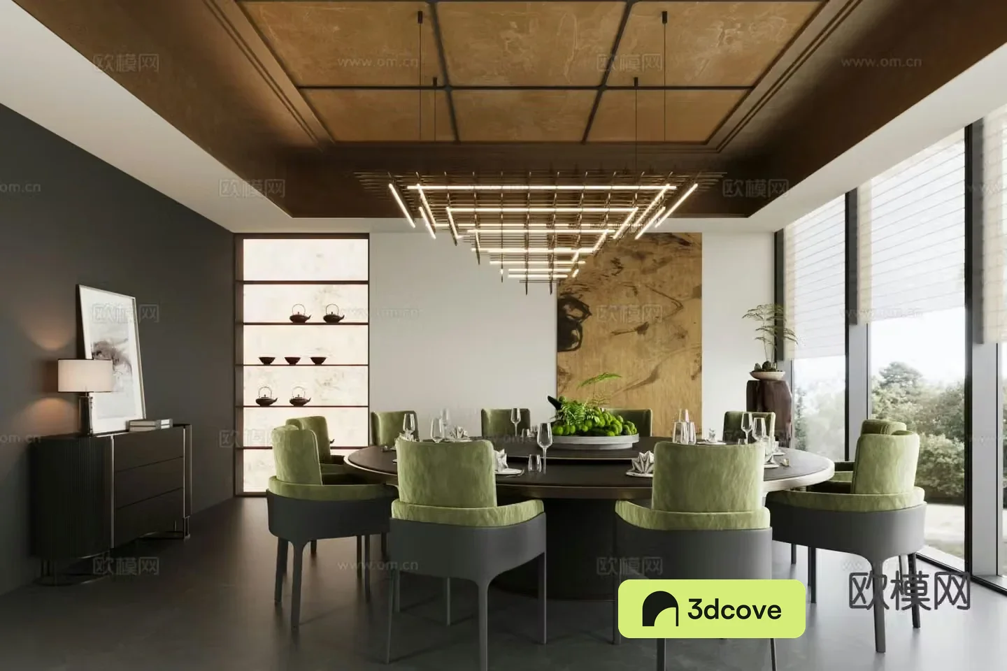 Chinese restaurant private room