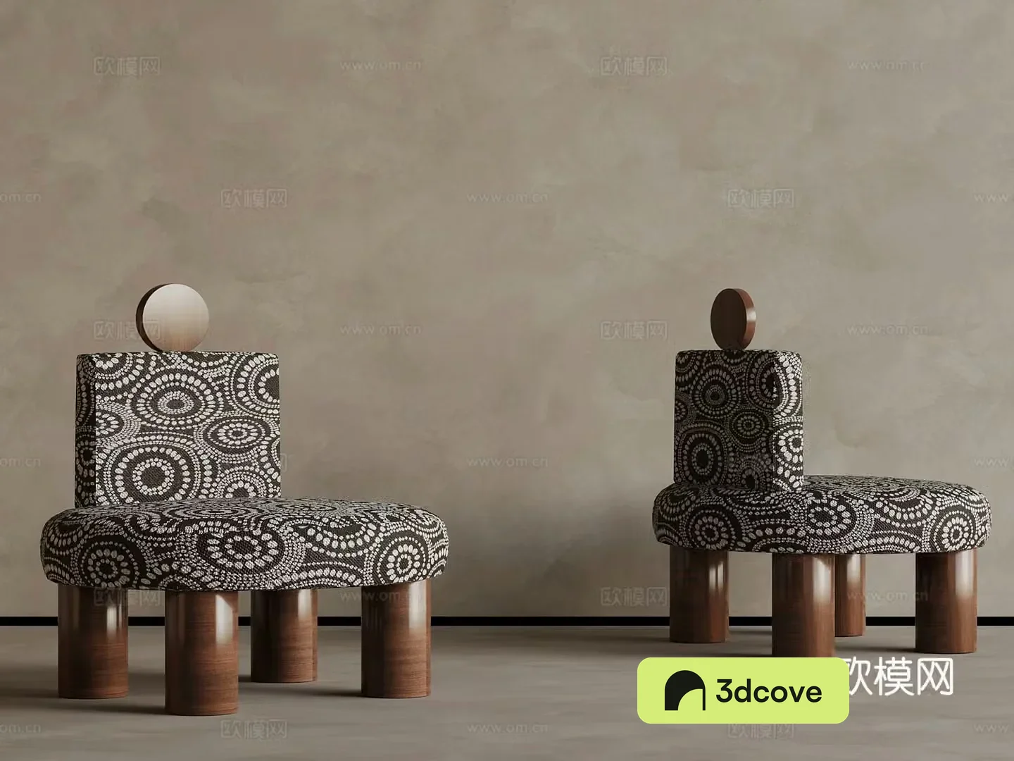 Modern ancient leisure chair abstract chair