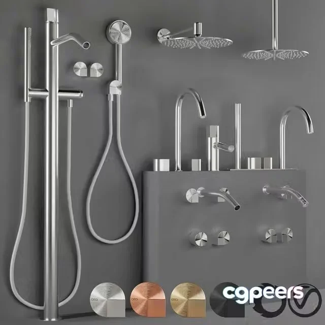 3ds Max Free – CEA_Duet_bathroom_faucet_set