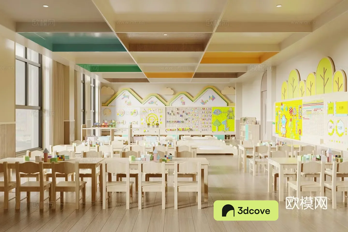 Modern kindergarten