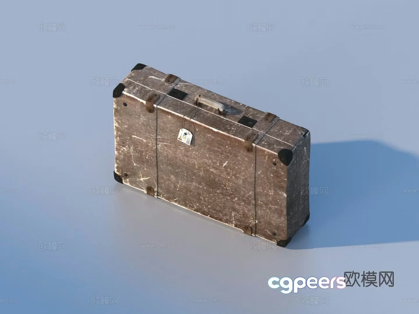 Old suitcase Old suitcase 3d model
