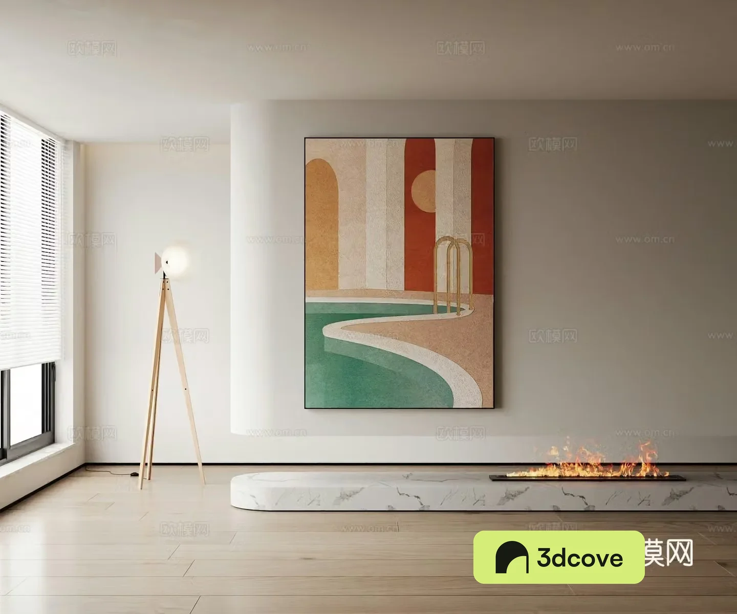 Modern decorative painting
