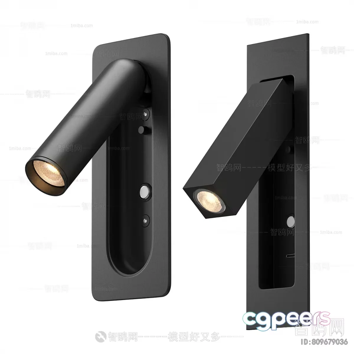 Modern Light Fixture 3D Model – 15443 – VRAY Render