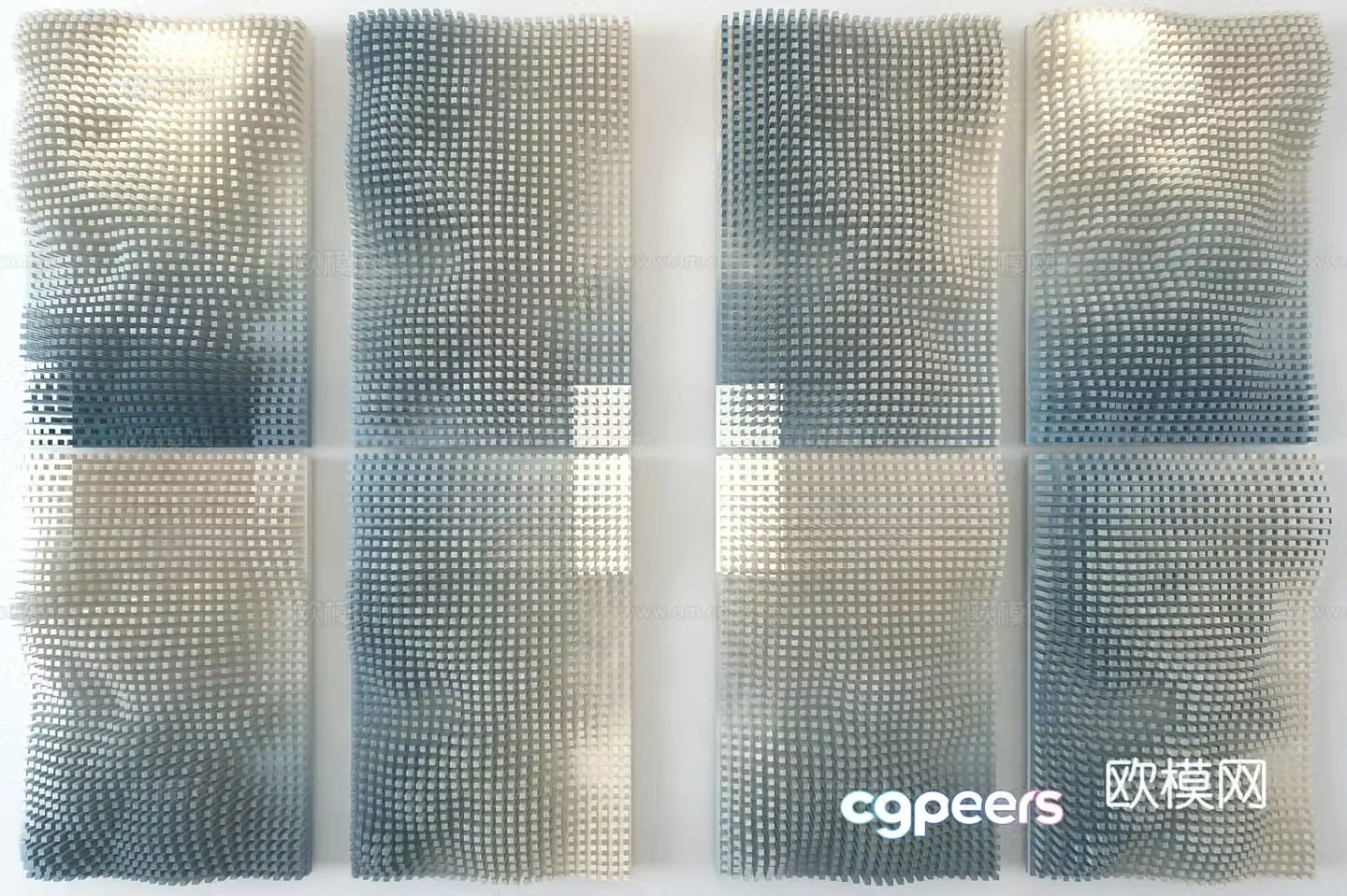 3D wall decoration model