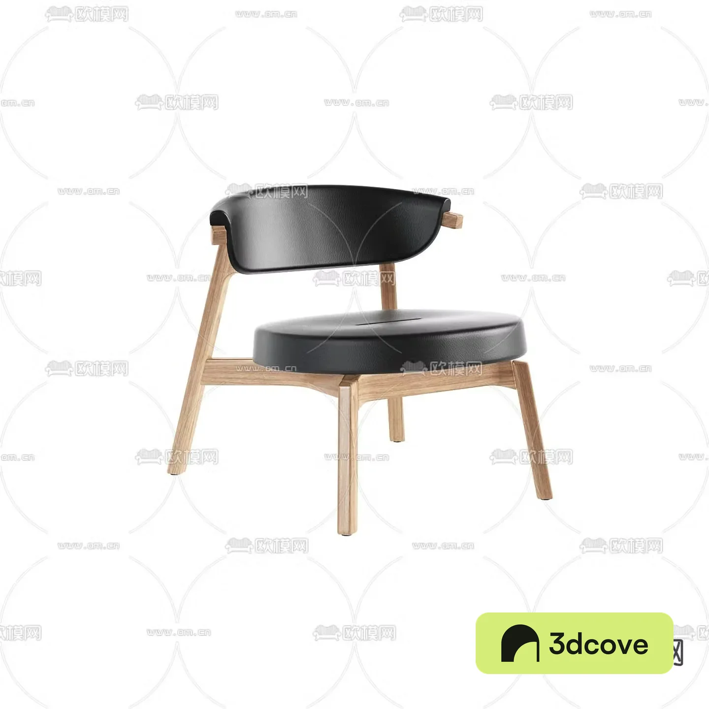 Leather chair casual chair