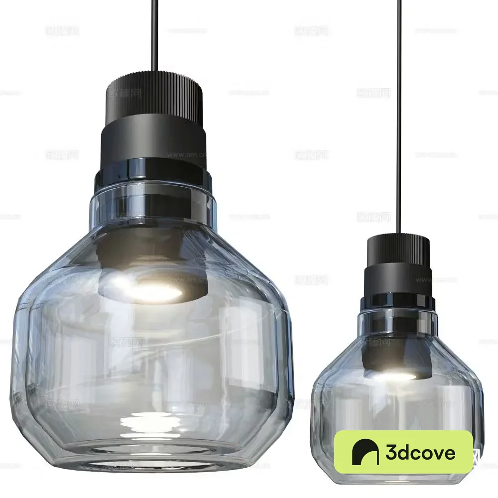 Cangini Tucci glass chandelier