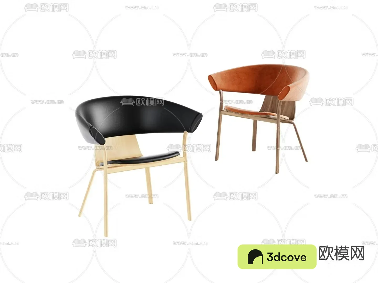 Modern seat single chair