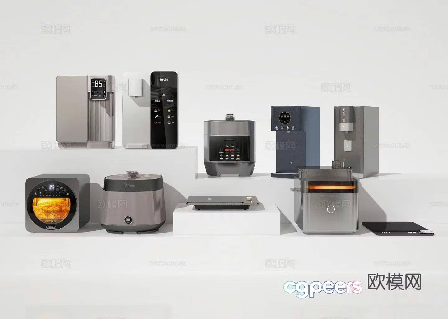 Coffee machine 3d model