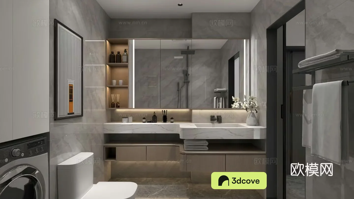 Modern bathroom