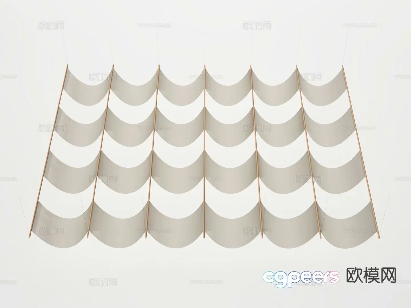 drapery 3d model
