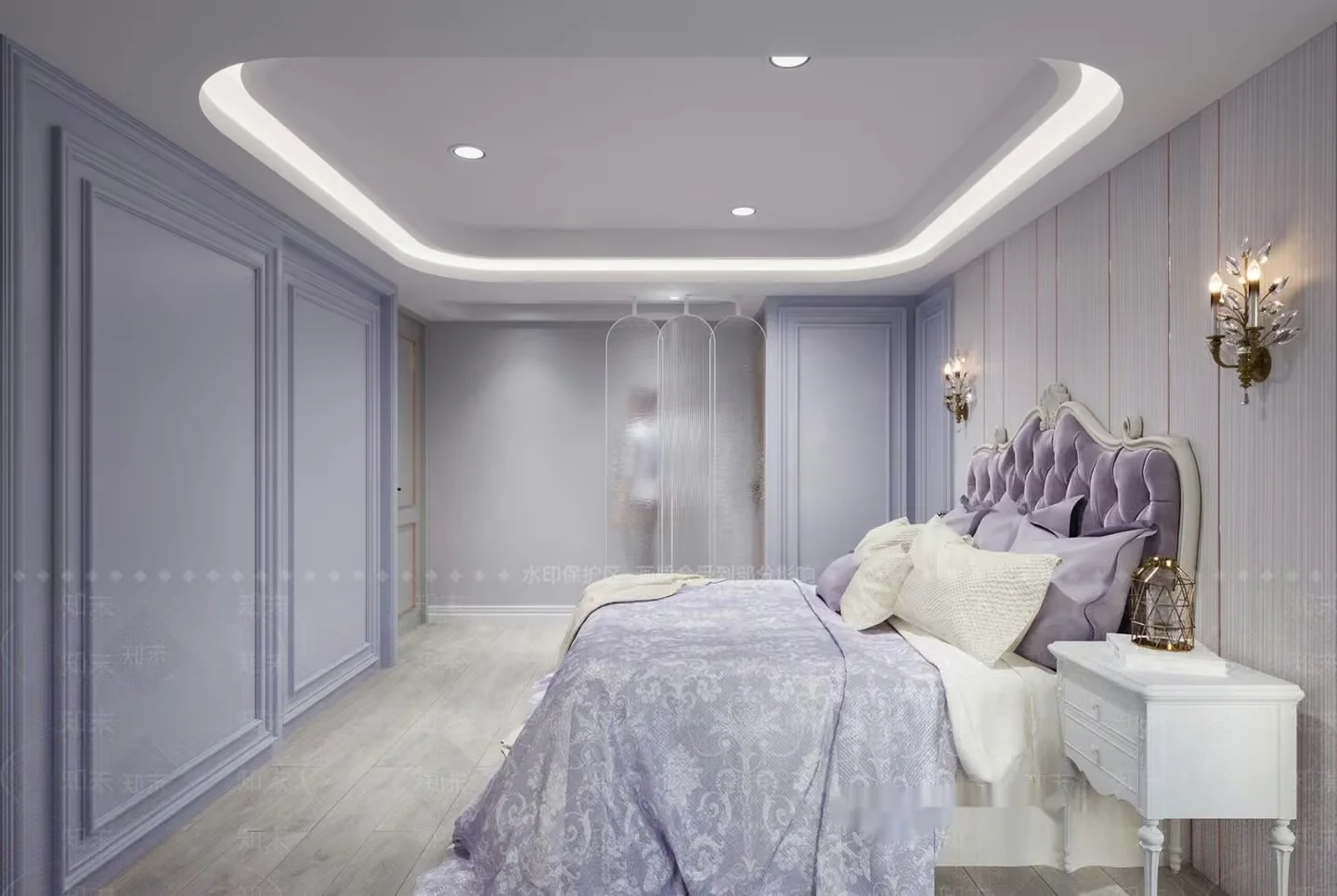 Cozy Bedroom 3D Model – 8600 – VRAY Render