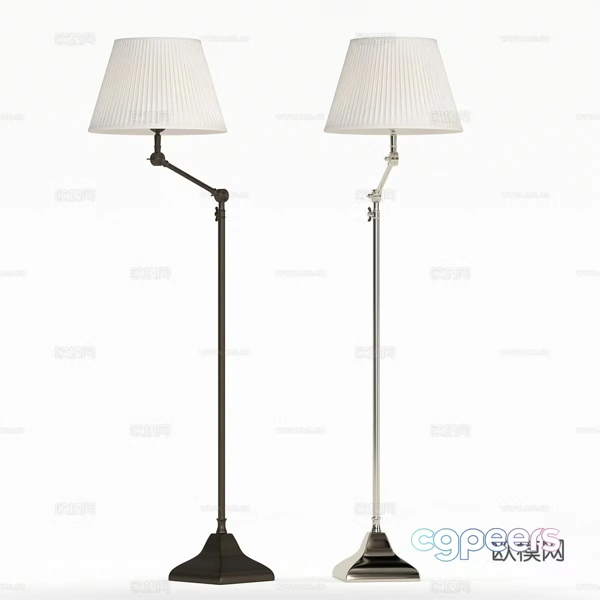 Modern Eichholtz Floor Lamp 3D Model