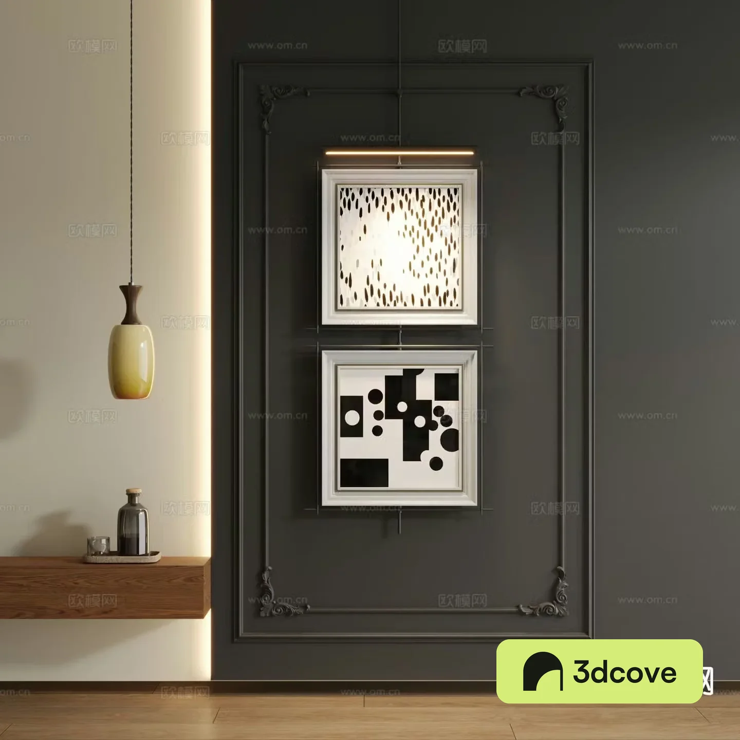 Medieval style decorative painting hanging painting