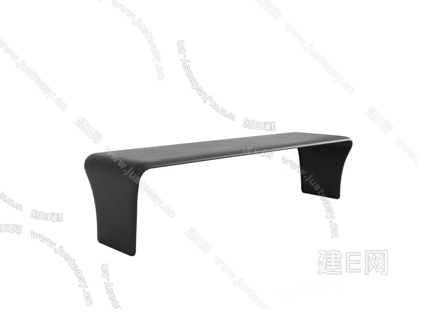 Modern Minimalist Bench 3D Model – 4793 – VRAY Render