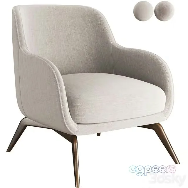 3ds Max Free – Belt Armchair