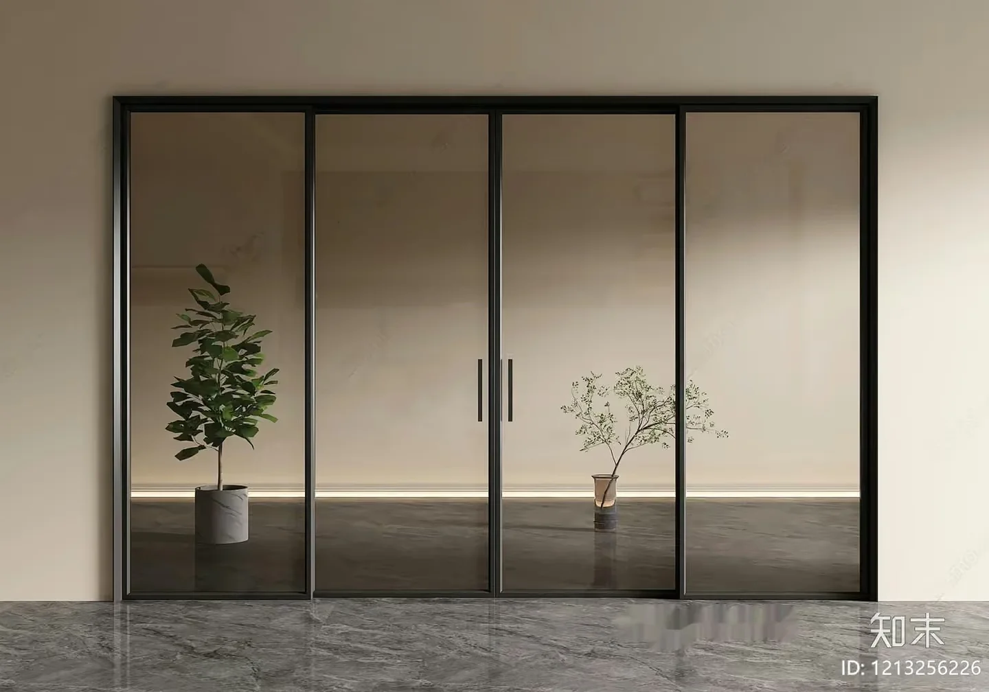 Minimalist Room Design 3D Model – 14763 – VRAY Render