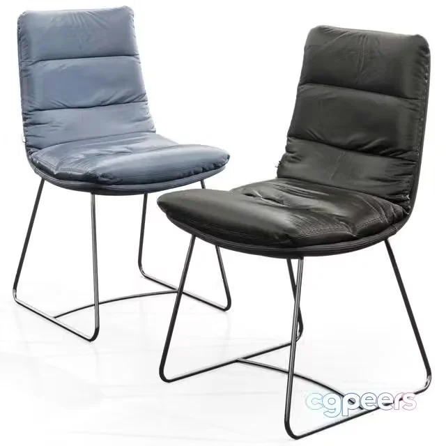 3ds Max Free – KFF Arva chair with skids