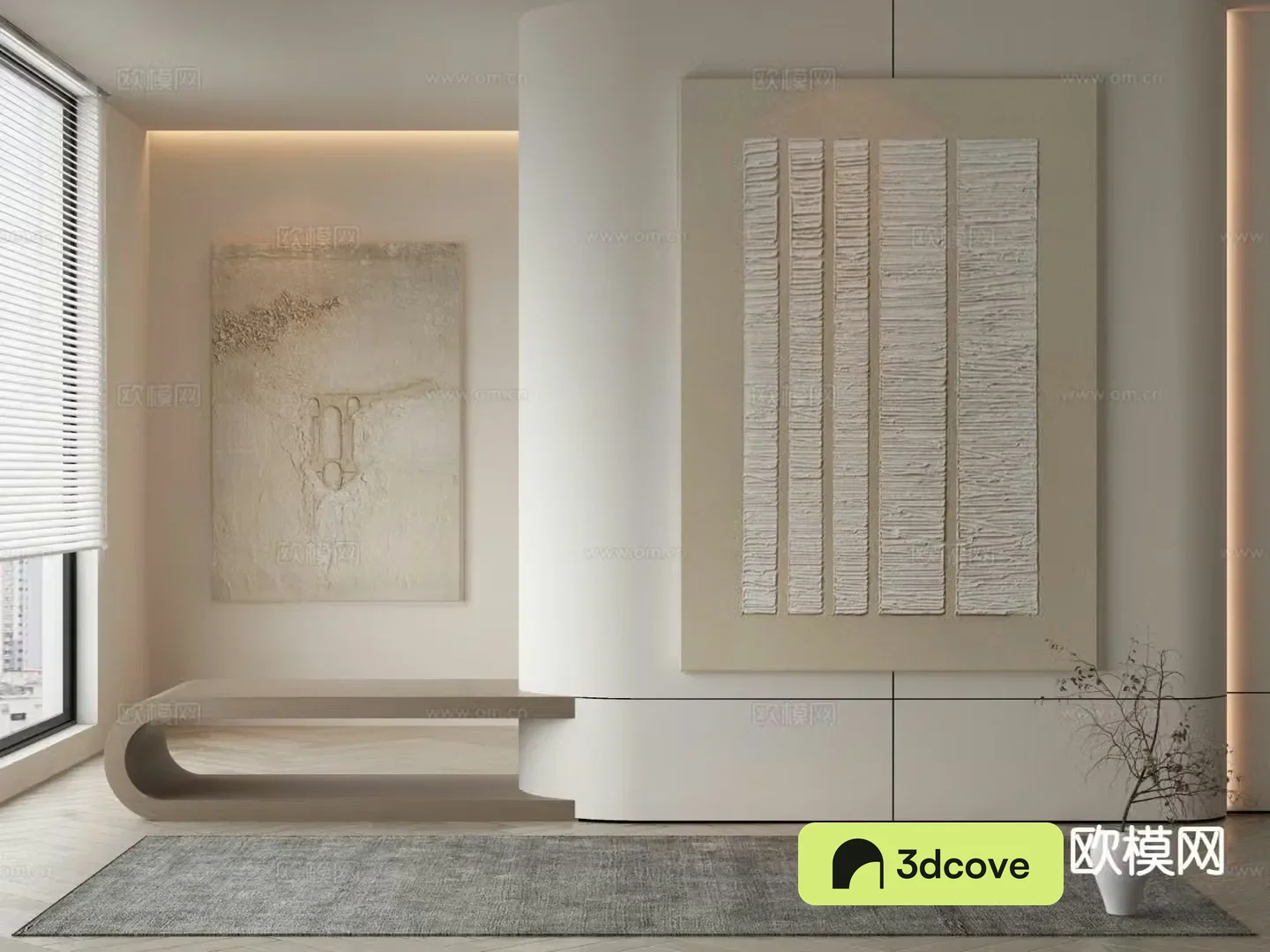 Modern decorative painting texture painting