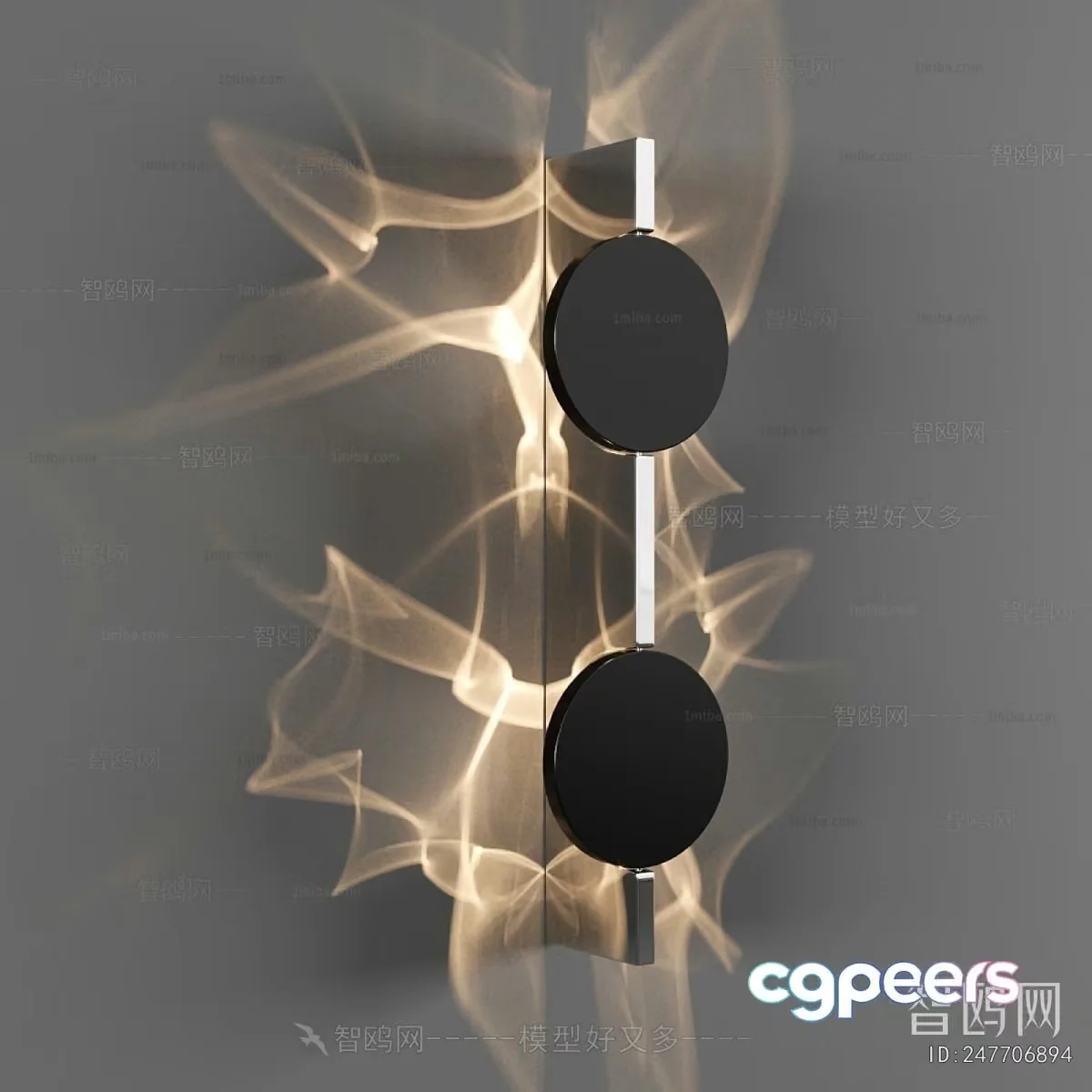 Modern Light Fixture 3D Model – 2218 – VRAY Render