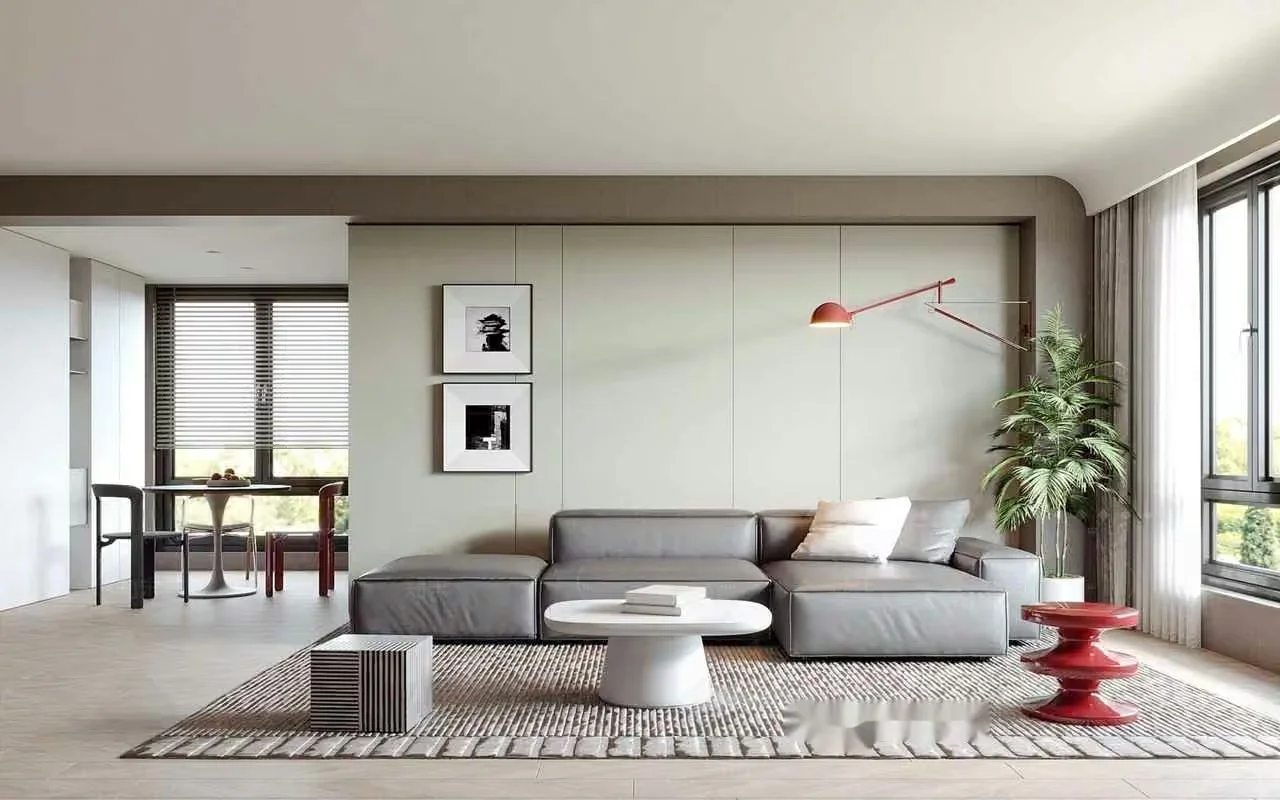 Modern Living Room 3D Model – 9287 – CORONA Render