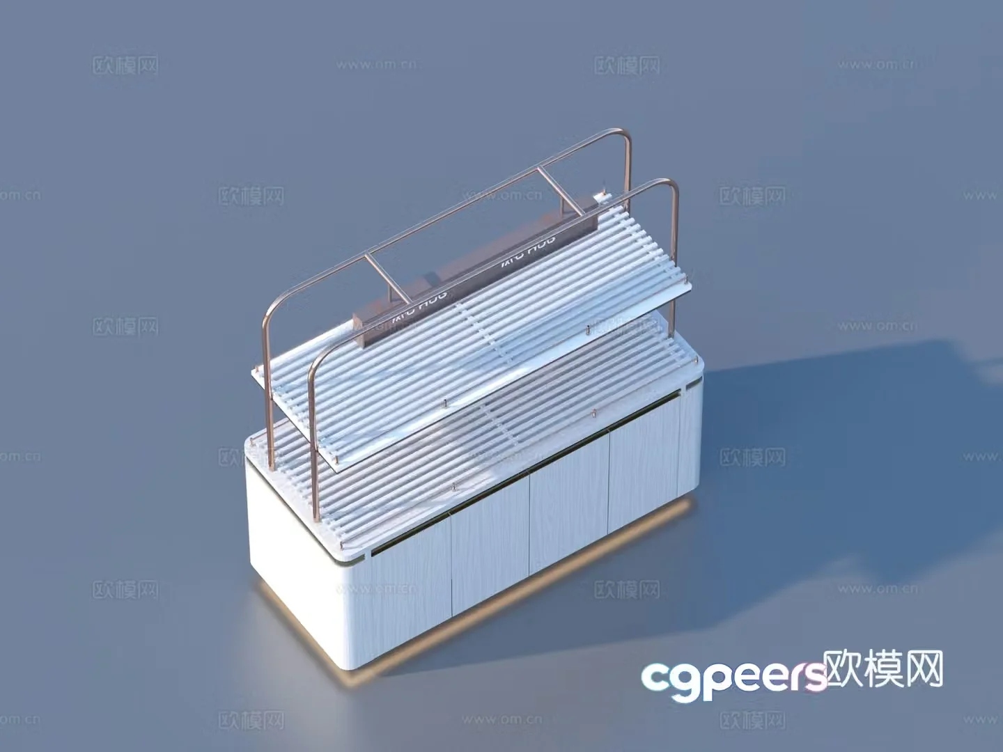Shelf Display Cabinet 3D Model