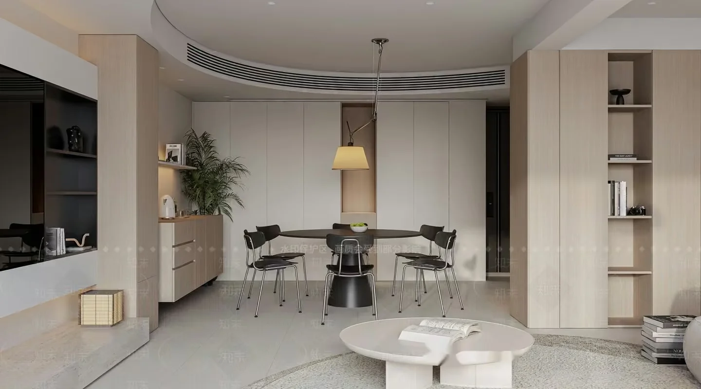 Modern Living Room 3D Model – 13552 – VRAY Render