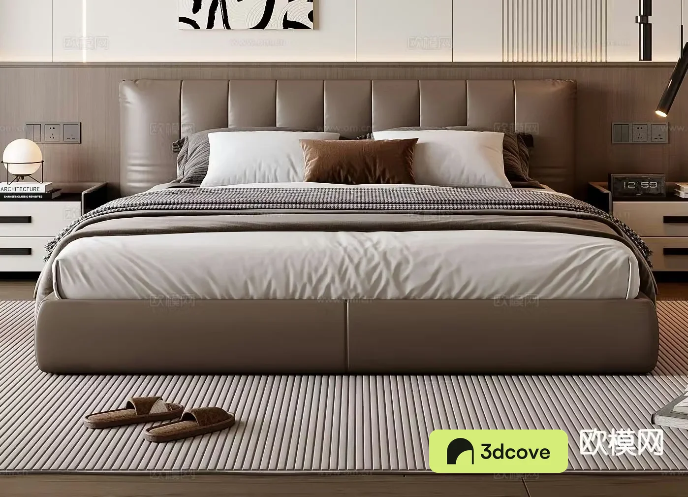 Italian double bed