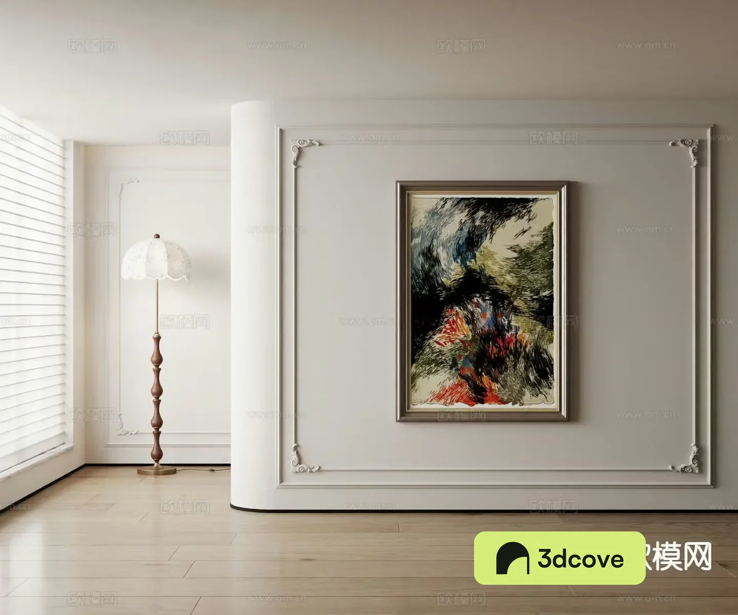 American decorative painting abstract oil painting