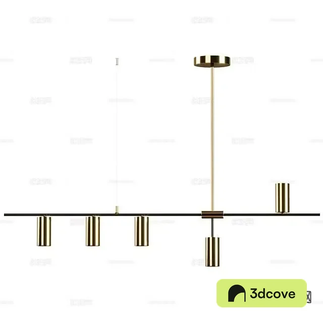 Light luxury chandelier multi-head chandelier