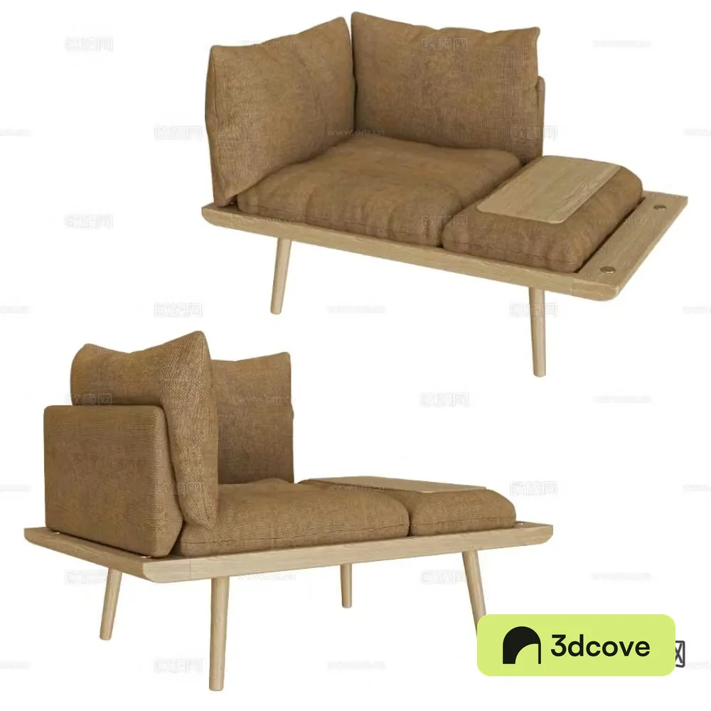 UMAGE Nordic fabric sofa chair leisure chair