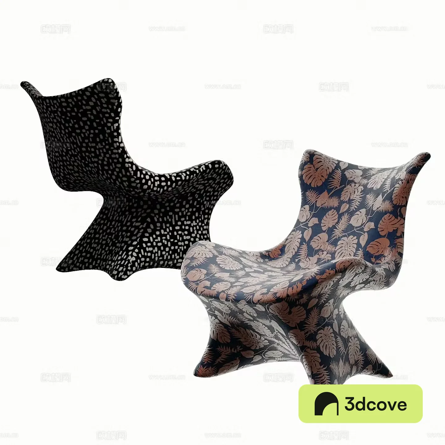 Modern chair sand shark lounge chair