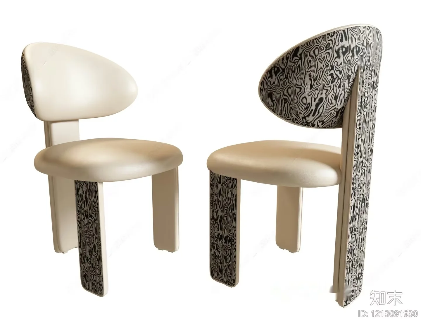 Modern Dining Chairs 3D Model – 4997 – VRAY Render