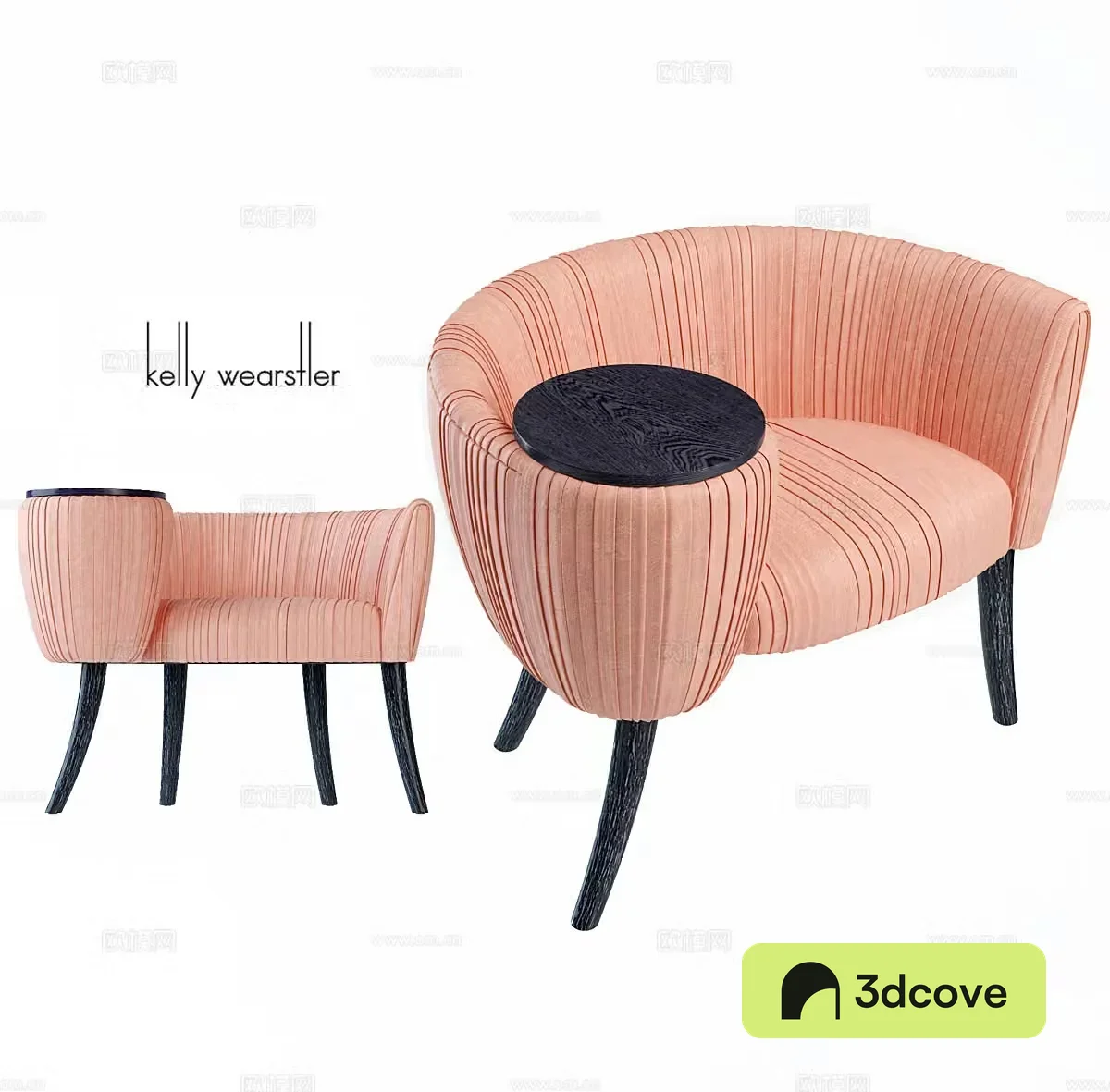 Souffle cocktail chair souffle footrest
