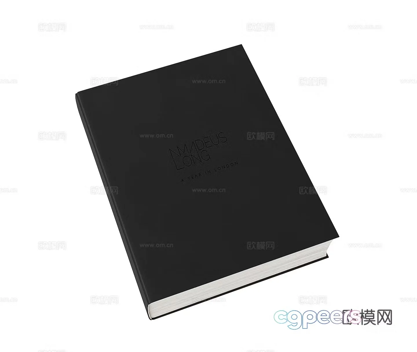 Black Books Books 3d Model