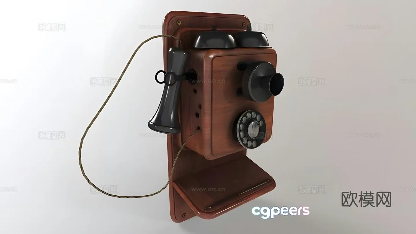 Old phone 3d model